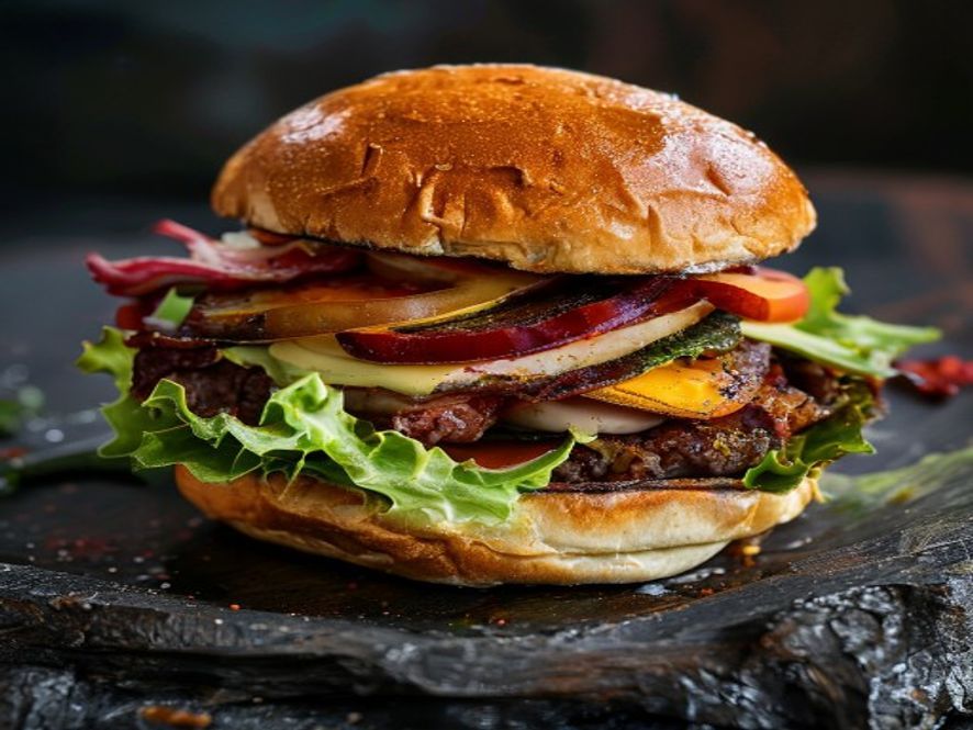 Hamburguesa o Churrasco La Parva